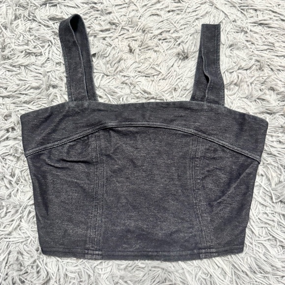Wet Seal Vintage y2k Tank Top Crop Top Open Back Size Small - Picture 1 of 7